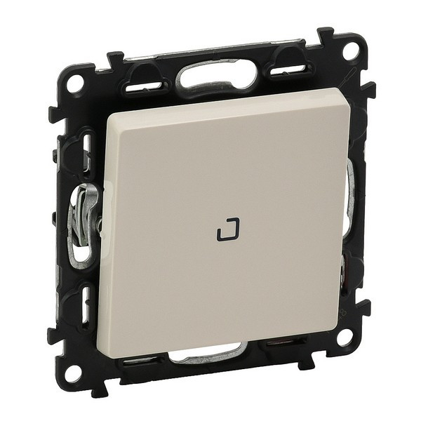 Выключатель Legrand Valena LIFE 752510 одноклавишный скрытая установка слоновая кость с подсветкой