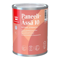 Лак акриловый интерьерный Tikkurila Paneeli-Assa 10 основа EP бесцветный 0,9 л матовый