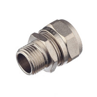 Соединитель прямой VALTEC (VTm.301.N.002004) 20 обж(ц) х 1/2 НР(ш)