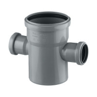 Крестовина Pro Aqua Comfort d110х50х50 мм 87° пластиковая одноплоскостная для внутренней канализации