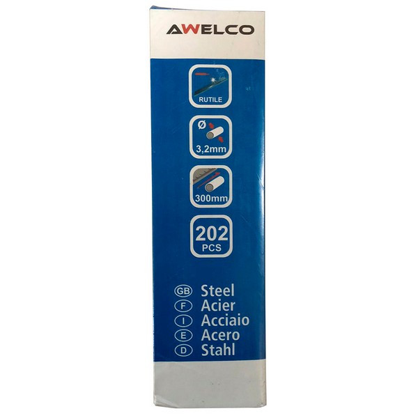 Электроды Awelco (90755RP) AWS E6013 d3,2 мм (202 шт.) 5 кг