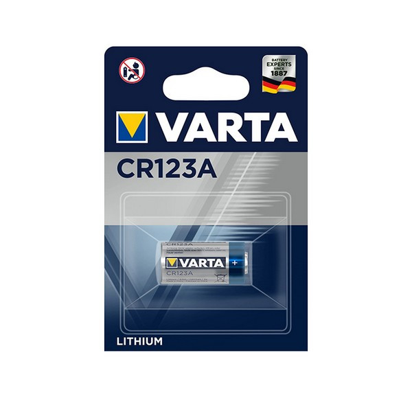 Батарейка VARTA CR123A 3 В 1430 мАч (1 шт.)