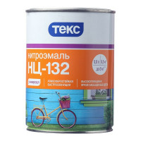 Эмаль НЦ-132 Текс Универсал красная глянцевая 0,8 кг