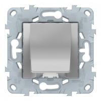 Вывод кабеля Schneider Electric Unica NEW NU586230 скрытая установка алюминий