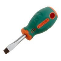 Отвертка плоская SL 6,5 38 мм Jonnesway Anti-slip grip (D71S638)