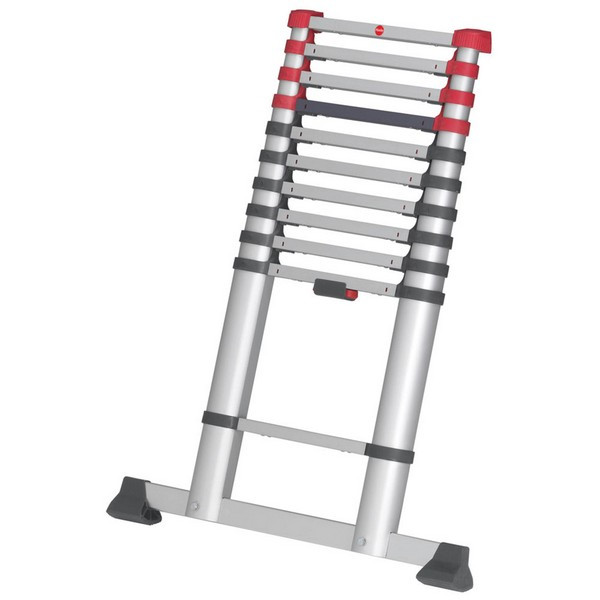 Лестница приставная Hailo T80 FlexLine 320 односекционная алюминиевая 1х11