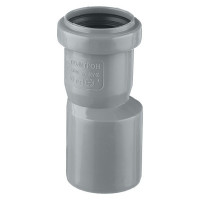 Муфта Pro Aqua Comfort d50х40 мм пластиковая переходная для внутренней канализации