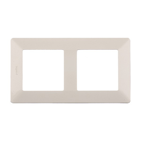 Рамка Legrand Valena LIFE 754042 двухместная универсальная слоновая кость