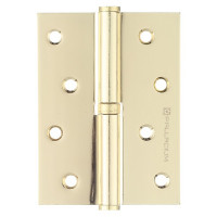 Петля Palladium N 613-S-4 PB правая разъемная 100х75 мм латунь