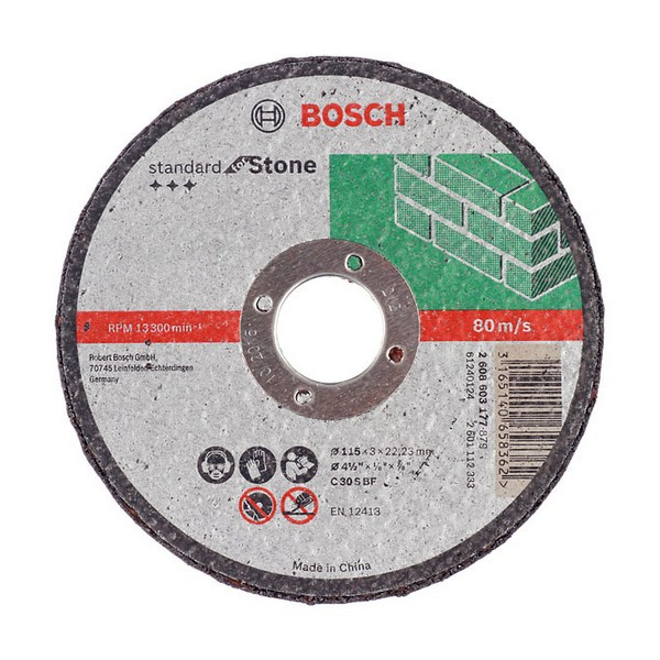 Круг отрезной по камню Bosch (02608603177) 115х22х3 мм