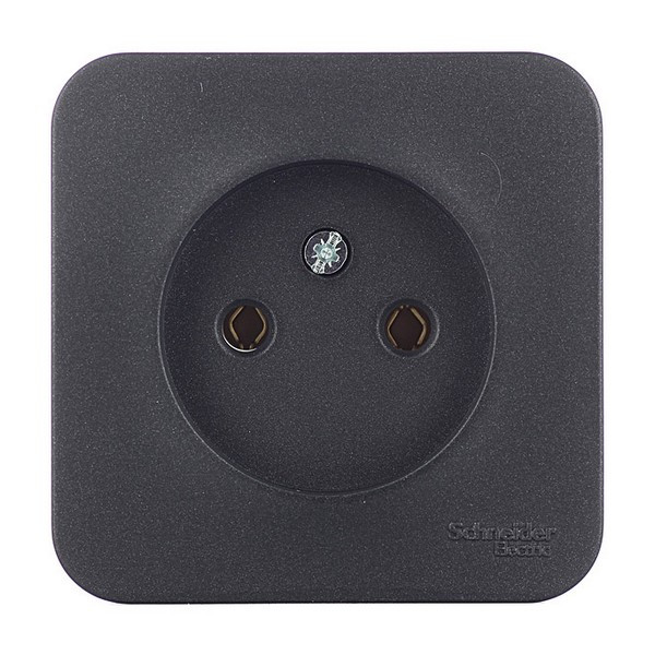 Розетка Schneider Electric Blanca BLNRA000116 открытая установка антрацит
