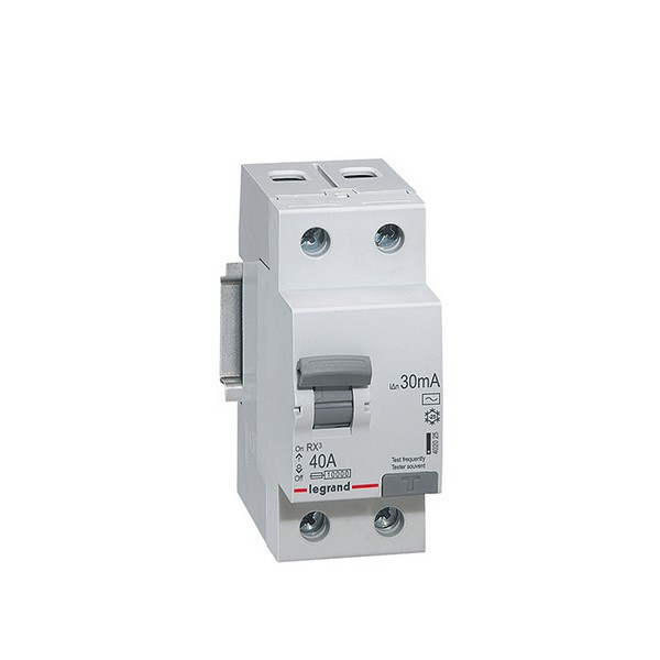 УЗО Legrand RX3 (402025) 40А 30 мА 2P тип АС 6 кА