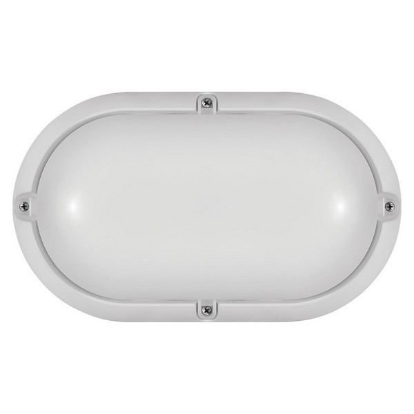 Светильник светодиодный накладной Онлайт OBL-O1-7-4K-WH-IP65-LED 200х120х60 мм 7 Вт 220-240 В 4000К холодный свет опал IP65 овальный с влагозащитой