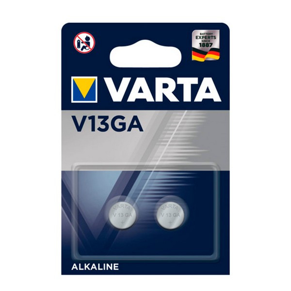 Батарейка VARTA Electronics 13GA/LR44 1,5 В 130 мАч (2 шт.)