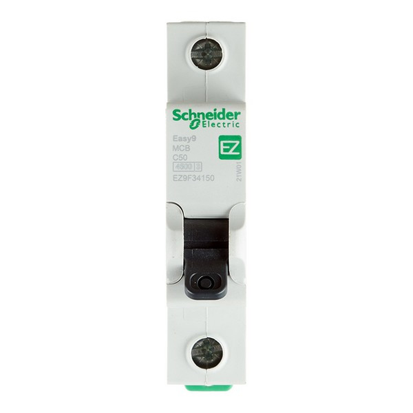 Автоматический выключатель Schneider Electric Easy9 (EZ9F34150) 1P 50А тип C 4,5 кА 220 В на DIN-рейку
