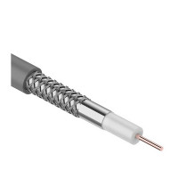 Кабель коаксиальный телевизионный SAT 703 ZH 1x1,13 мм2 экранированный Cavel