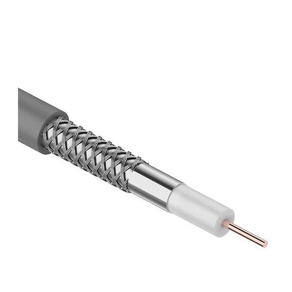 Кабель коаксиальный телевизионный SAT 703 ZH 1x1,13 мм2 экранированный Cavel