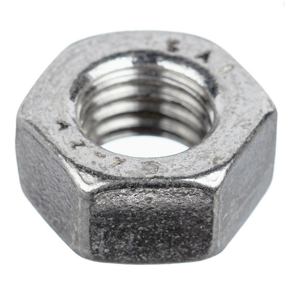 Гайка крепежная нержавеющая сталь M12 DIN 934 (5 шт.)