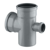 Крестовина Pro Aqua Comfort d110х110х50 мм 87° пластиковая одноплоскостная для внутренней канализации