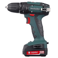 Дрель-шуруповерт аккумуляторная Metabo BS (602206880) 14,4В 2х2Ач Li-Ion с набором оснастки
