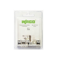 Клемма на 2 провода Wago 2273-202 0,5-2,5 кв. мм без пасты (6 шт.)