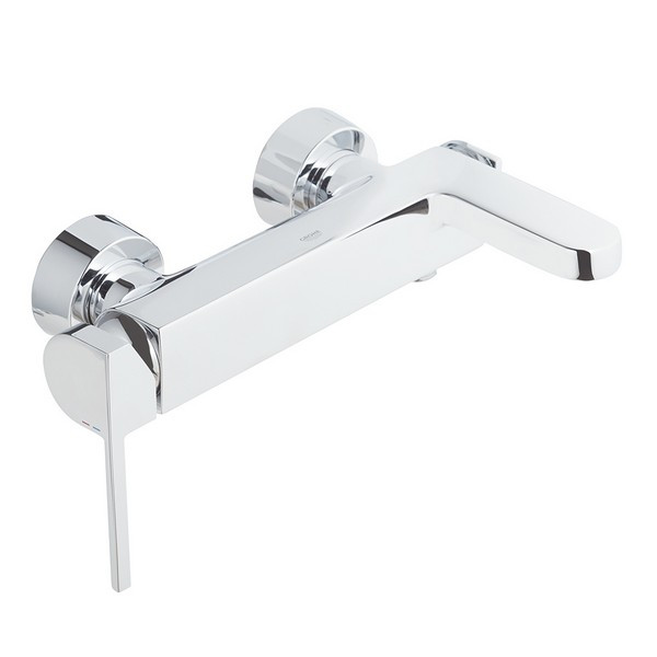 Смеситель для ванны GROHE Plus 33553003 с коротким изливом однорычажный без лейки