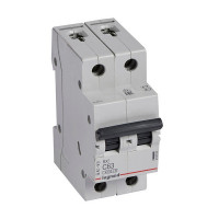 Автоматический выключатель Legrand RX3 (419703) 2P 63А тип C 4,5 кА 220 В на DIN-рейку