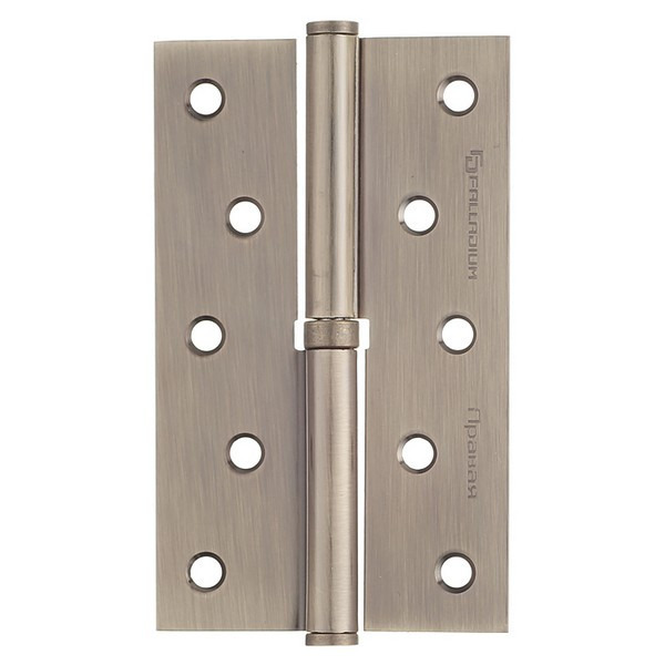Петля Palladium N 613-S-5 AB правая разъемная 125х75 мм античная бронза