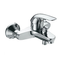 Смеситель для ванны и душа GROHE EUROECO 32743000 DN15 с коротким изливом однорычажный без лейки
