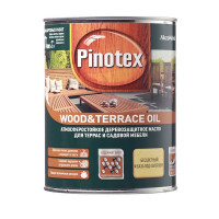 Масло Pinotex Wood&Terrace Oil для террас бесцветное 1 л