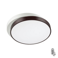 Светильник светодиодный потолочный LUMION AGATHA (4509/72CL) с пультом 72 Вт 220 В белый/черный 3000-6000К теплый/холодный белый свет IP20