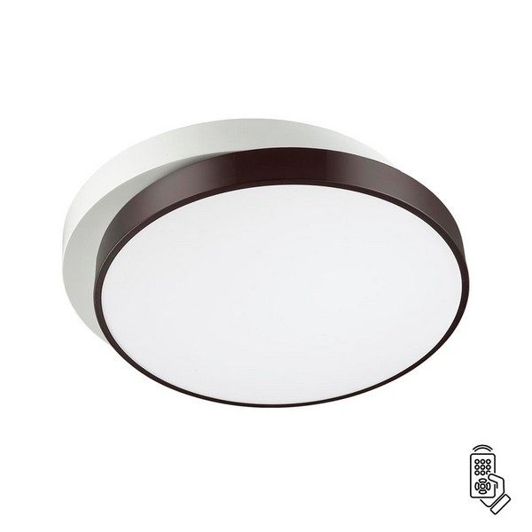 Светильник светодиодный потолочный LUMION AGATHA (4509/72CL) с пультом 72 Вт 220 В белый/черный 3000-6000К теплый/холодный белый свет IP20