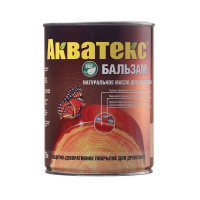 Масло Акватекс Бальзам для дерева бесцветный 0,75 л
