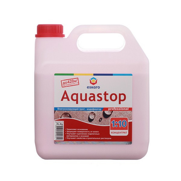 Грунт Eskaro Aquastop Professional концентрат 3 л
