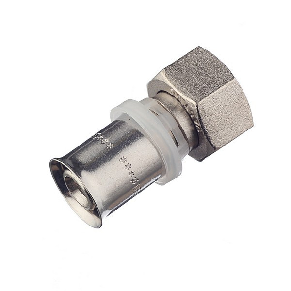 Соединитель прямой VALTEC (VTm.222.N.001604) 16(пресс) х 1/2 ВР(г)