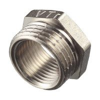 Футорка VALTEC (VTr.581.N.0403) 1/2 НР(ш) х 3/8 ВР(г) латунная