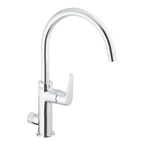 Смеситель для кухни GROHE Blue Pure BauCurve однорычажный с подключением к фильтру для питьевой воды
