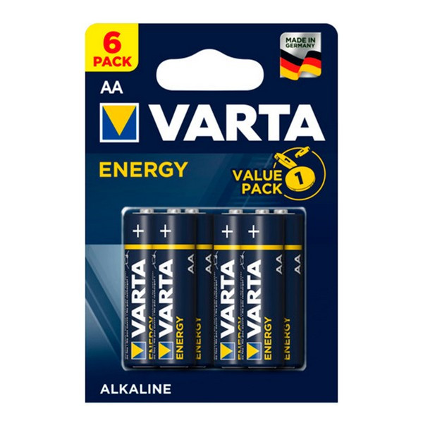 Батарейка VARTA ENERGY АА пальчиковая 1,5 В 2660 мАч (6 шт.)
