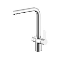 Смеситель для кухни IDDIS Pure PURSBFLi05 однорычажный с высоким изливом с подключением к фильтру для питьевой воды