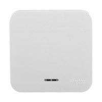 Выключатель Schneider Electric Blanca BLNVA101111 одноклавишный открытая установка белый с подсветкой