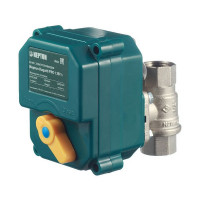 Кран шаровой с электроприводом латунный Neptun Bugatti Pro (NEPBugPro12-12) 1/2 ВР(г) х 1/2 ВР(г) мини прямой 12 В