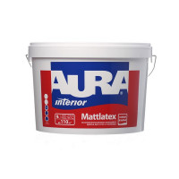 Краска водно-дисперсионная Aura Interior Mattlatex моющаяся основа TR 9 л