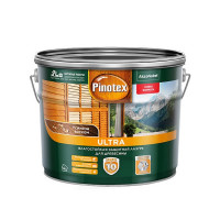 Антисептик Pinotex Ultra декоративный для дерева тик 9 л