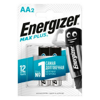 Батарейка Energizer Max Plus АА пальчиковая LR6/R6 1,5 В (2 шт.)