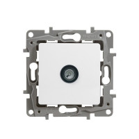 Розетка телевизионная Legrand Etika 672251 одиночная скрытая установка белая