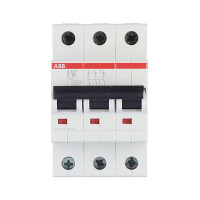 Автоматический выключатель ABB S203 (2CDS253001R0164) 3P 16А тип C 6 кА 400 В на DIN-рейку
