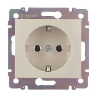 Розетка Legrand Valena 695612 скрытая установка слоновая кость с заземлением