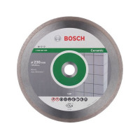 Диск алмазный по керамике Bosch Professional (2608602205) 230x22,2x2,4 мм сплошной сухой рез
