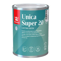 Лак алкидно-уретановый яхтный Tikkurila Unica Super 20 основа EP бесцветный 0,9 л полуматовый