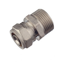 Соединитель прямой VALTEC (VTm.301.N.001605) 16 обж(ц) х 3/4 НР(ш)